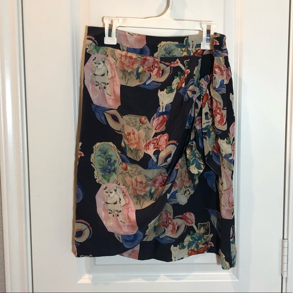 Rebekah Maysles Anthropologie Cat Skirt